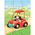 QUEBRA-CABEÇA Madeira Carros 12 PCS - Imagem 3