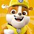 QUEBRA-CABEÇA Cartonado Patrulha Canina Decorkids - 4 Puzzles Decorativos de 25 Peças - Imagem 5