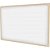 Quadro Branco Moldura Madeira 070X050CM Neo - Pacote com 02 - Imagem 1