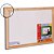 Quadro Branco Moldura de Madeira 70X50CM Standard - Imagem 3