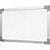 Quadro Branco Moldura Madeira 070X050CM SOFT Prime Prata - Imagem 2