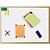 Quadro Aviso Magnético 120X090CM Madeira Luxo - Imagem 1