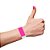 Pulseira de Identificação Sintética PINK Fluor Pacote com 50 - Imagem 4