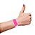 Pulseira de Identificação PINK Fluor TYVEK Pacote com 50 - Imagem 3