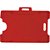 Protetor para Crachá Plástico Vermelho 54X86MM - Caixa com 50 Unidades - Imagem 1