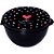 Pote Plástico Porta MIX DEC 374ML Preto - Imagem 2