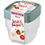 Conjunto de Potes Plásticos Fácil L6P5 800ML - Imagem 3