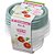 Pote Plástico CONJ 4 Potes Fácil 230ML (S) - Imagem 1