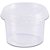 Pote Descartável Redondo 145ML com Tampa - Pacote com 24 - Imagem 1
