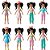 Polly Pocket Conjunto de Moda Médio - Imagem 8