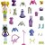Polly Pocket Conjunto de Moda Grande com 2 Bonecas e 25 Acessórios - Imagem 2