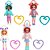 Polly Pocket Bonecas Amigas de Capuz com Clipe - Imagem 1