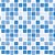 Papel de Parede Plástico Adesivo 45CMX5M Pastilha Azul 0,80 - Imagem 1