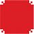 Papel de Parede Adesivo PVC Fosco Vermelho 45CM X 10M - Imagem 2