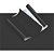 Papel de Parede Plástico Adesivo PVC Fosco Preto 45CM X 10M - Imagem 2