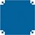 Papel de Parede Plástico Adesivo 45CMX10M PVC Fosco Azul - Imagem 2
