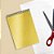 Papel de Parede Plástico Adesivo 45CM X 10M Glitter Dourado PP 0,10 - Imagem 4