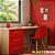 Papel de Parede Plástico Adesivo 45CM X 10M Brilho Vermelho - Imagem 2