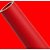 Papel de Parede Plástico Adesivo 45CM X 10M Brilho Vermelho - Imagem 3