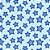 Placa em EVA Estampado 60X40CM Estrelas AZUL/AZUL Escuro 2MM - Pacote com 5 - Imagem 1