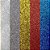 Placa em EVA com Glitter 60X40CM 5 Cores Sortidas 2MM - Pacote com 05 - Imagem 1