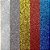 Placa em EVA com Glitter 60X40CM 5 Cores Sortidas 2MM - Pacote com 05 - Imagem 1
