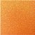 Placa em EVA com Glíter 48X40CM Laranja Neon 2MM Pacote com 10 Folhas - Imagem 2
