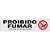 Placa de Sinalização Proibido Fumar 24X6CM PCT com 03 - Imagem 2
