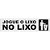 Placa de Sinalização Jogue o Lixo NO Lixo 24X6CM PCT com 03 - Imagem 1