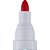 Pincel para Quadro Branco Vermelho BRW Caixa com 12 - Imagem 3