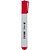 Pincel para Quadro Branco Vermelho BRW Caixa com 12 - Imagem 4