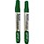 Pincel para Quadro Branco QB-213 Recarregável Verde - Caixa com 12 - Imagem 1