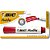 Pincel para Quadro Branco Marking Recarregável Vermelho - BIC - Imagem 1