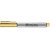 Pincel Marcador Permanente Multiuso 10MM Dourado Caixa com 12 - Imagem 3