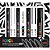 Pincel Marcador Artesanato Posca Preta - KIT com 4 Pontas - Imagem 1