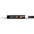 Pincel Marcador Artesanato Posca PC-5M 2,5MM a 6,8MM Branco Caixa com 6 - Imagem 1