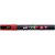 Pincel Marcador Artesanato Posca PC-3M Fine Line Vermelho Caixa C/06 - Imagem 1