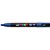 Pincel Marcador Artesanato Posca PC-3M Fine Line Azul CX com 06 - Imagem 1