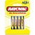 Pilha de Zinco Palito AAA Rayovac - Blister com 4 Unidades - Imagem 1