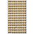 Pedraria 1/2 Pérola 8MM Ouro Adesiva Pacote com 12 - Imagem 2