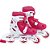 Patins Roller Infantil Rosa Tamanho P (30-33) - Imagem 1