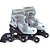 Patins Roller Cinza TAM P 31-34 - Imagem 1