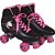 Patins Quad Love 4 Rodas N35 Preto - Imagem 2