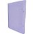 Pasta Plástica ABA Encaixe PP Lilás Pastel Caixa com 10 - Imagem 1
