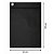 Pasta Malote NYLON 25X35CM Preta Vertical - Pacote com 3 - Imagem 2