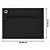 Pasta Malote NY 22X16CM Preto Horizontal PCT com 03 - Imagem 2