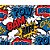 Papel de Presente Bobina Couchê 60CM MOD. 638 Cartoon - 100 Metros - Imagem 1