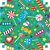 Papel de Presente Bobina Couchê 60CM MOD455 Doces 100M - Imagem 1