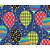 Papel Presente Bobina Couchê 60CM Estampa Balões - 100 Metros - Imagem 2