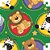 Papel de Presente Bobina Couchê 60CM MOD125 Bichos 2 100M - Imagem 2